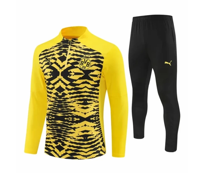 BVB Borussia Dortmund Pre-Match Training Technical Soccer Tracksuit 2024-25