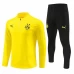 BVB Borussia Dortmund Yellow Training Technical Soccer Tracksuit 2024-25