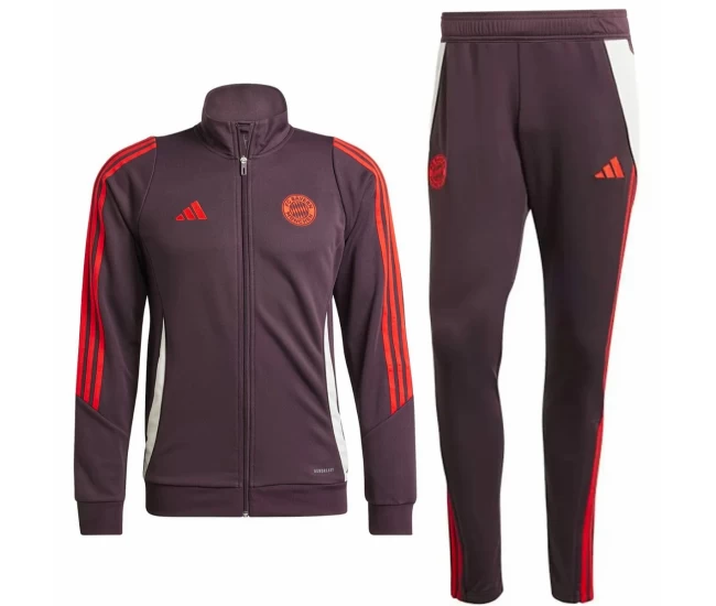 Bayern Munich Bench Training Presentation Soccer Tracksuit 2024-25