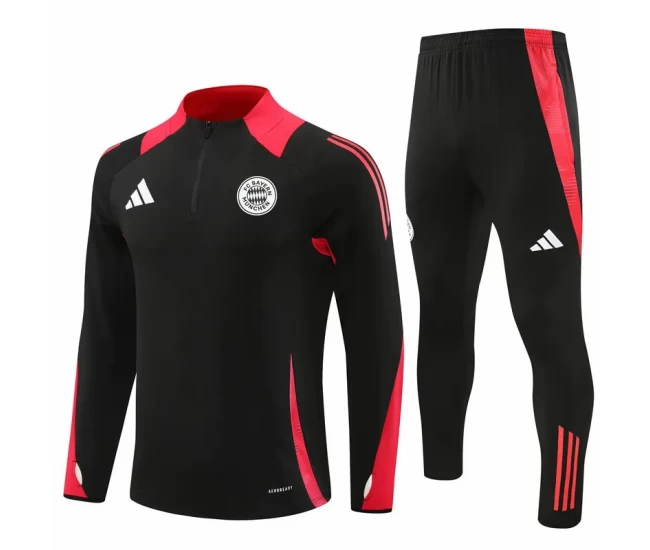 Bayern Munich Black Training Technical Soccer Tracksuit 2024-25