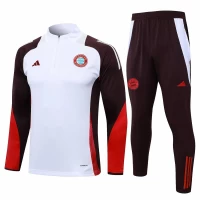 Bayern Munich White Training Technical Soccer Tracksuit 2024-25