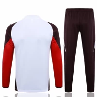 Bayern Munich White Training Technical Soccer Tracksuit 2024-25