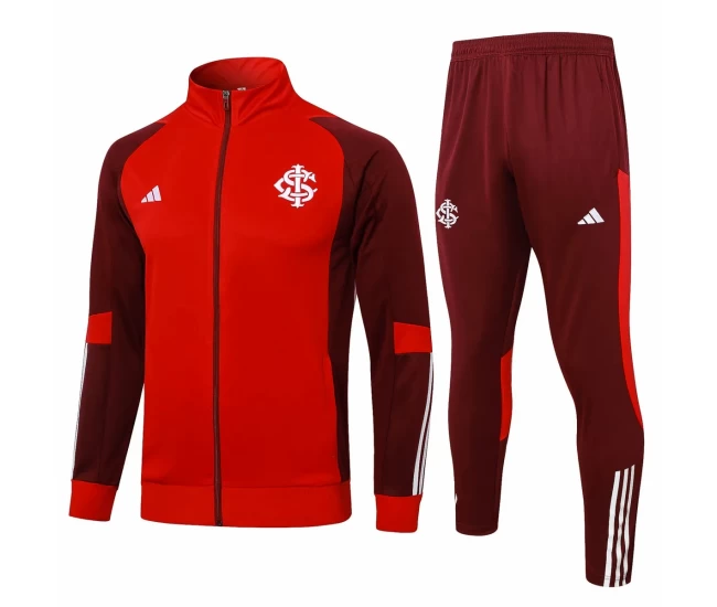 Internacional Red Training Presentation Soccer Tracksuit 2024-25