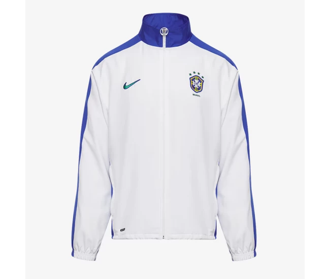 Brazil Mens Re-issue Track Soccer Jacket 2024-25