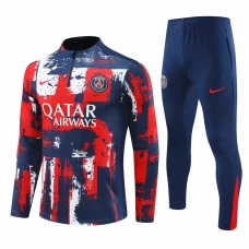 PSG Jordan Red Training Technical Soccer Tracksuit 2024-25