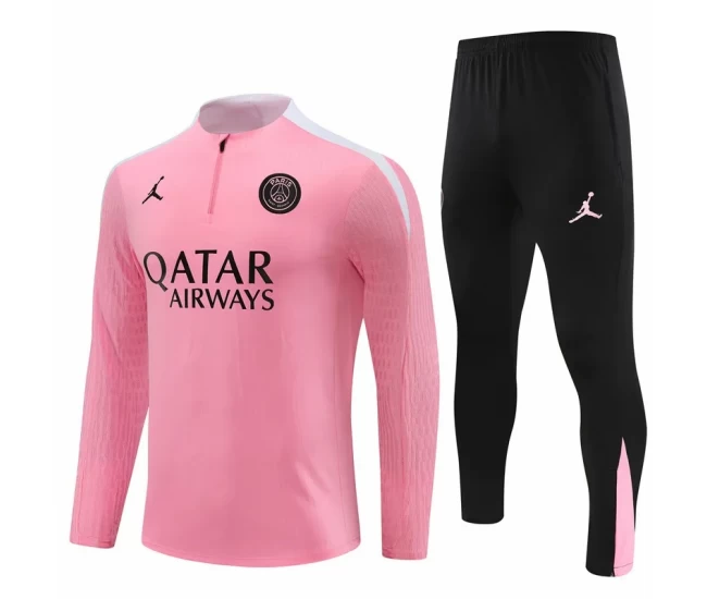 PSG Jordan Pink Training Technical Soccer Tracksuit 2024-25