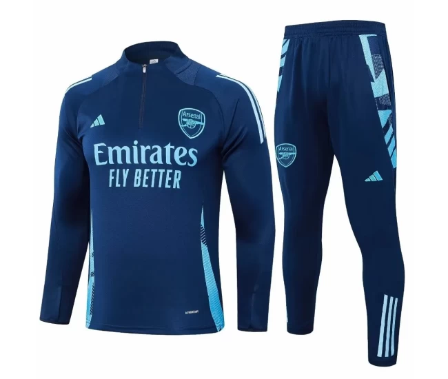 Arsenal FC Navy Training Technical Soccer Tracksuit 2024-25