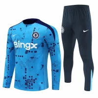 Chelsea Blue Training Technical Soccer Tracksuit 2024-25