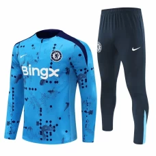 Chelsea Blue Training Technical Soccer Tracksuit 2024-25