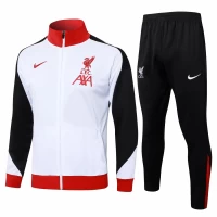 Liverpool FC White Training Presentation Soccer Tracksuit 2024-25