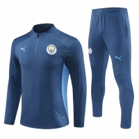 Manchester City FC Navy Training Technical Soccer Tracksuit 2024-25