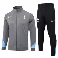 Tottenham Hotspur Grey Training Presentation Soccer Tracksuit 2024-25