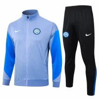 Inter Milan Blue Training Presentation Soccer Tracksuit 2024-25