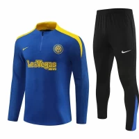 Inter Milan Blue Training Technical Soccer Tracksuit 2024-25