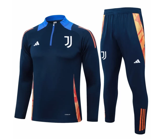 Juventus Navy Training Technical Soccer Tracksuit 2024-25