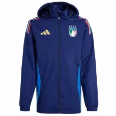 Italy Mens Training Rain Soccer Jacket 2024-25