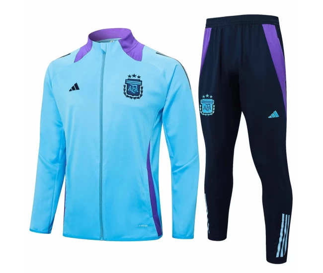 Argentina Blue Training Presentation Soccer Tracksuit 2024-25