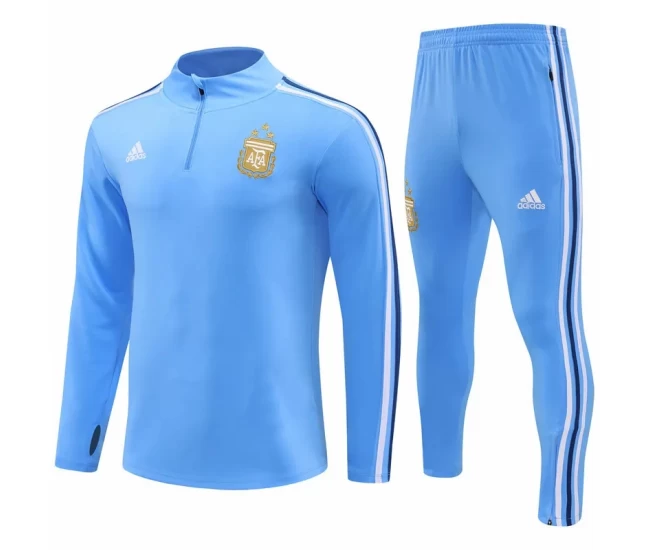 Argentina Blue Training Technical Soccer Tracksuit 2023-24