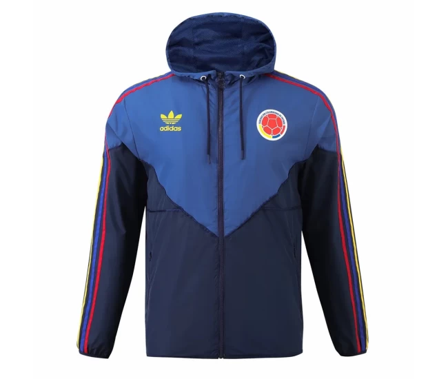 Colombia Mens Windbreaker Soccer Jacket 2024-25