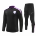 England Black Training Technical Soccer Tracksuit 2024-25