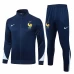 France National Team Navy Training Presentation Soccer Tracksuit 2024-25