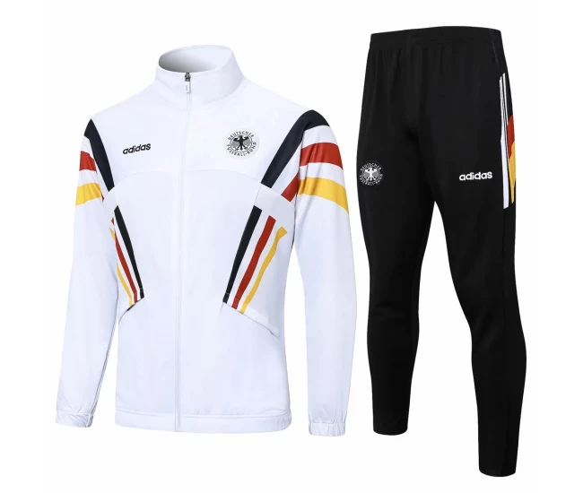 Germany White Training Presentation Soccer Tracksuit 2024-25