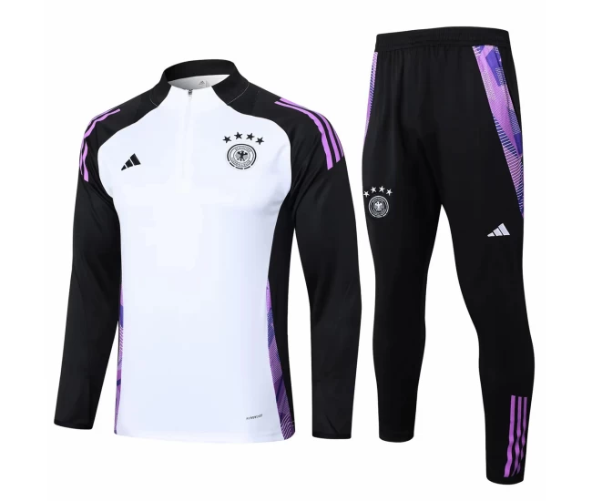 Germany White Training Technical Soccer Tracksuit 2024-25