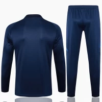 Italy Navy Training Technical Soccer Tracksuit 2024-25