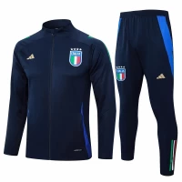 Italy Navy Training Presentation Soccer Tracksuit 2024-25