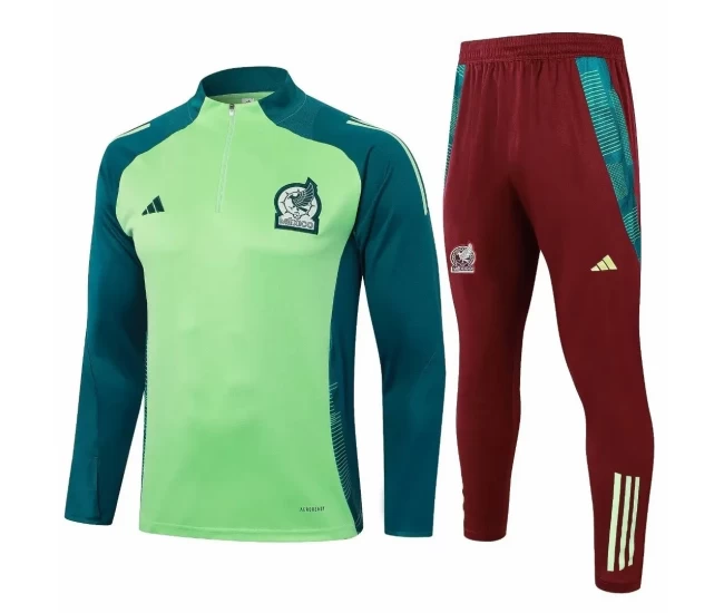 Mexico Green Training Technical Soccer Tracksuit 2024-25