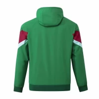 Portugal Mens Hooded Windbreaker Soccer Jacket 2024-25