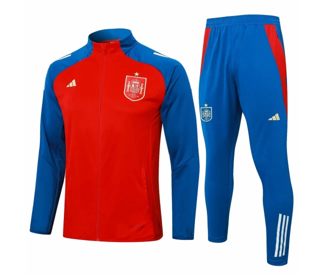 Spain Red Training Presentation Soccer Tracksuit 2024-25